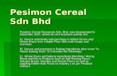 Benefits of consuming pesimon cereal's products