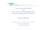 2010 Technical Review and 2011 Sea Lice Management and Program Development Workshop