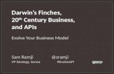 Darwins Finches and Modern APIs