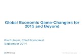 Global economic game changers for 2015 and beyond