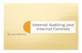 Internal Audit And Internal Control Presentation   Leo Wachira