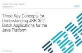 Three Key Concepts for Understanding JSR-352: Batch Programming for the Java Platform