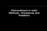 Disinvestment in India- Process & Methods