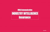 Industry intelligence   insurance