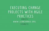 Executing Change Management with Agile Practices