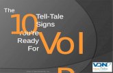 10 Tell-Tale Signs You're Ready For VoIP