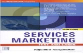 Services Marketing (Text & Cases) by Rajendra Nargundkar