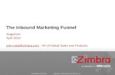 Sugarcon 2010 - Building a Marketing Funnel
