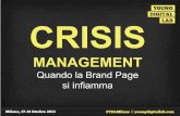 Alessia Morichi – Crisis Management