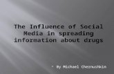The influence of social media in spreading information about drugs