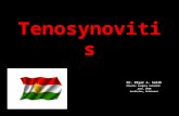 TENOSYNOVITIS PPT