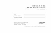 BC416 - ABAP Web Services