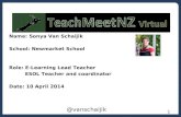 TeachMeetNZ sharing at Eduigniterotovegas