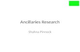 Ancillaries research