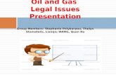 oil and gas legal issues presentation including quen inf