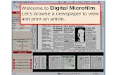 Digital Microfilm