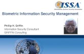 ISSA Web Conference - Biometric Information Security Management