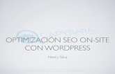 Optimización On-Site para Wordpress | Wordcamp Lima 2014