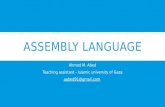 Part III: Assembly Language