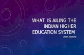 What  is ailing the indian higher education