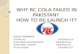 Why Rc Cola Failed in Pakistan