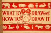 What to Draw And How to Draw It