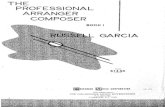 Garcia, Russell - The Professional Arranger Composer Book 1