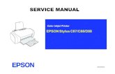 Technical Manual Epson Stylus d88