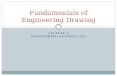 Lecture 1- Fundamentals of Engineering Drawing