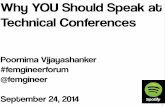 Why You Should Speak at Technical Conferences