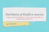 Distribution of Wealth in America