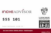 101 $$$ - Game business models lecture - Ludicious Conference