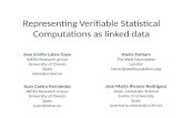 Representing verifiable statistical index computations as linked data