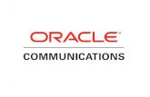 Oracle Communication Strategy