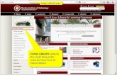 E-LEARN: The Evans Library Website Overview