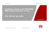 Huawei BTS3900B Installation Guideline GSM Outdoor Solution