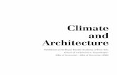 Climate and Architecture 25p