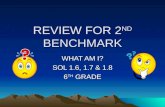 Review For 2nd Benchmark Test  What Am I  Jan. 2010 1.6, 1.7 & 1.8