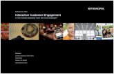 Interactive Customer Engagement