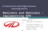 Mahindra and Mahindra – Implementing BPR