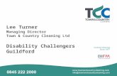 Town & Country Cleaning - Disability Challengers