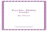 Alizons Psychic Secrets Psychic Ability Guide