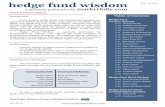 Hedge Fund Wisdom: Free Sample Issue