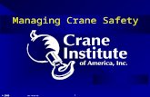 Managing Crane Safety