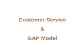 Customer Service & GAP Model