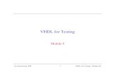 VHDL module9