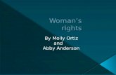 Woman’s rights