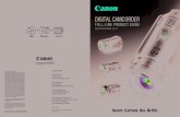 Canon Digital Camcorder 2011 Product Guide