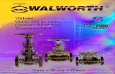 Walworth API 600 Gate Globe Check