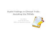 Audit Findings in Clinical Trials